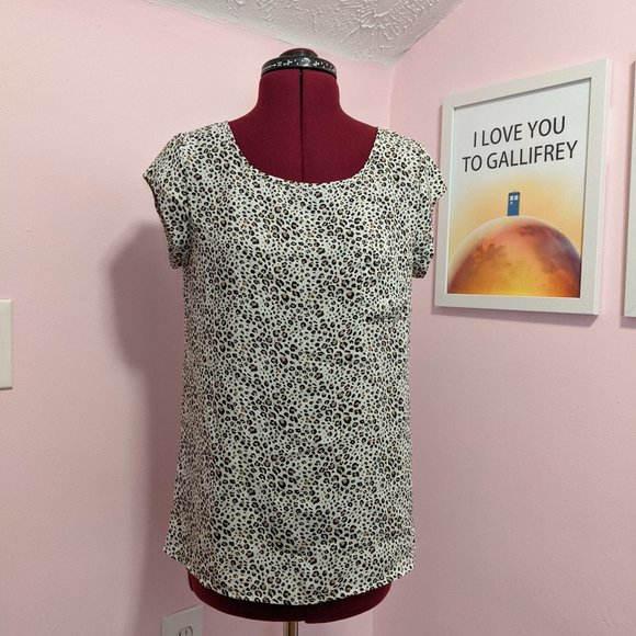 Leopard Blouse - Picture 1 of 6